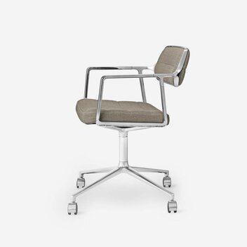 Vipp 453 Swivel met wielen, Tide dark sand