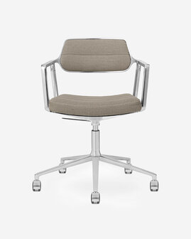 Vipp 453 Swivel met wielen, Tide-dark sand stof