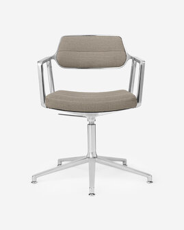 Vipp 453 Swivel met gliders, Tide-dark sand stof 