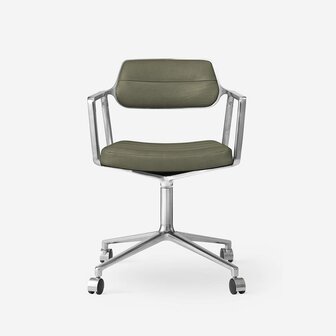 Vipp 453 Swivel met wielen, Bosco Green