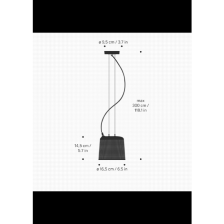 Vipp 528 Verstelbare Hanglamp Small