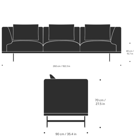 Vipp Chimney Sofa