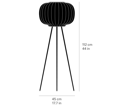 Vipp 581 Paper Vloerlamp