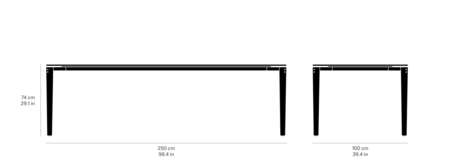 Vipp 719 Open-Air tafel