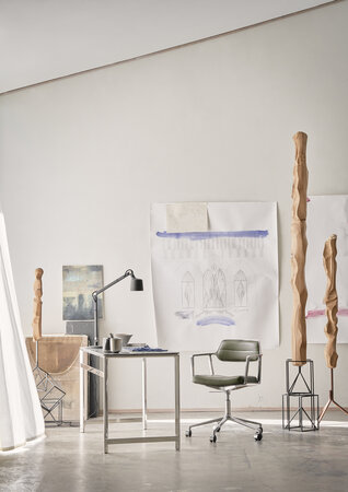 Vipp 430 Studio Desk Ocean grey marble