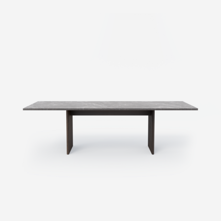 Vipp 496 Cabin rechthoekige eettafel, donker eiken