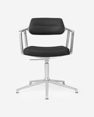 Vipp 453+ Swivel met gliders, Black