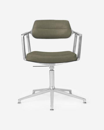 Vipp 453+ Swivel met gliders, Bosco green 