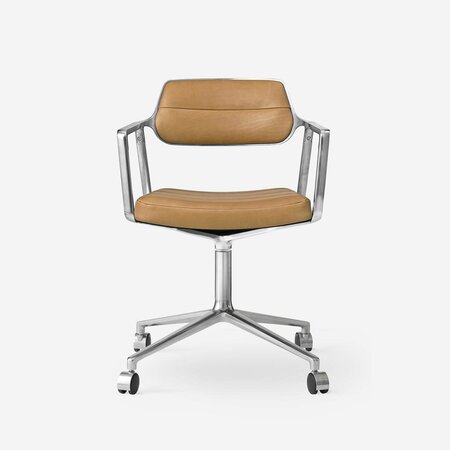 Vipp 453 Swivel met wielen, Camel