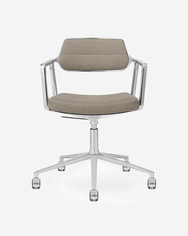 Vipp 453 Swivel met wielen, Tide-dark sand stof