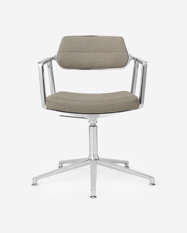 Vipp 453 Swivel met gliders, Tide-dark sand stof 