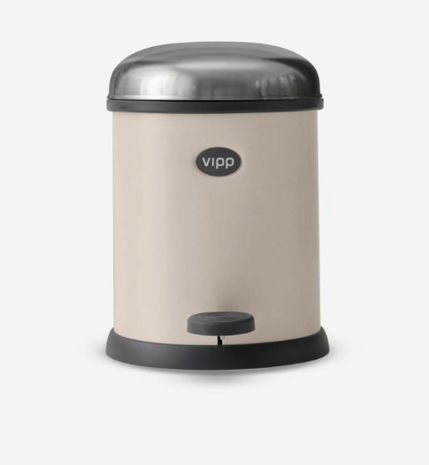 Vipp 12 Pedaalemmer 3 liter, beige
