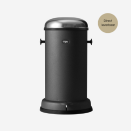 Vipp 15 pedaalemmer 14 liter, zwart